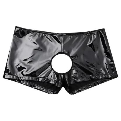 Black Open Crotch Jockstrap - Image 5