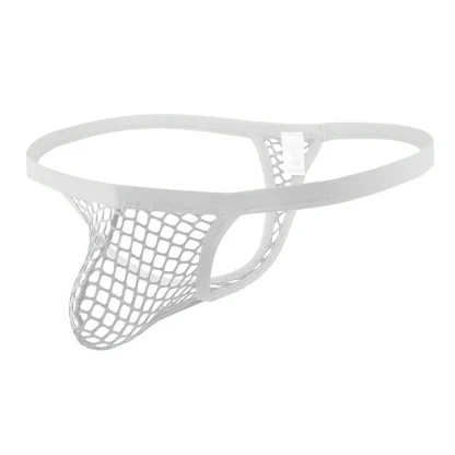 Seductive Fishnet T-back Thong - Image 5