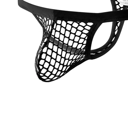 Seductive Fishnet T-back Thong - Image 6