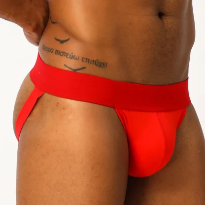 Elastic Plain Color Jockstrap - Image 10