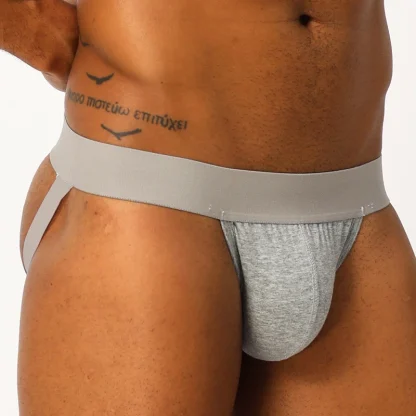 Elastic Plain Color Jockstrap - Image 14