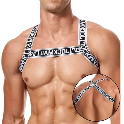 Playful Elastic Chest Harness - Image 5