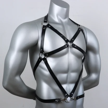 Strappy Black Body Harness - Image 8