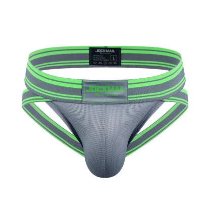 Bold Athletic Striped Jockstrap - Image 6