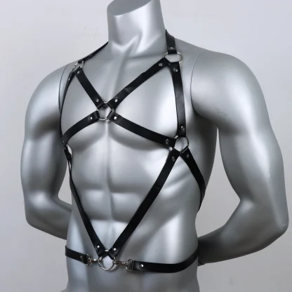 Strappy Black Body Harness - Image 9