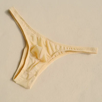 Basic Plain Color Casual Thong - Image 3