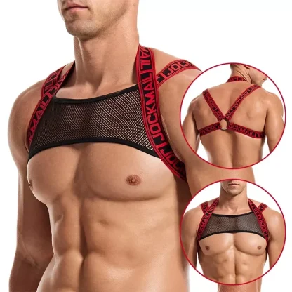 Playful Elastic Chest Harness - Image 4