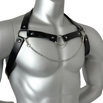 Adjustable Black Body Harness - Image 6