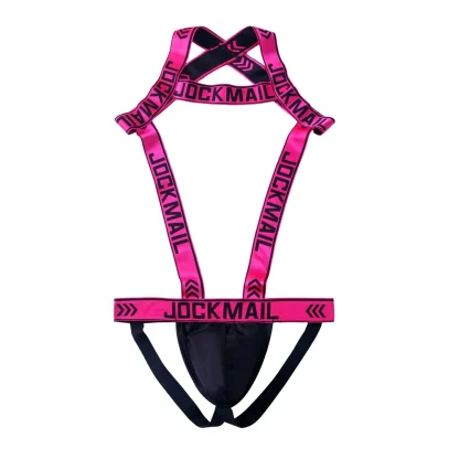 Elastic Strappy Harness Bodysuit - Image 4