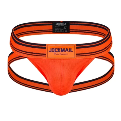 Bold Athletic Striped Jockstrap - Image 14