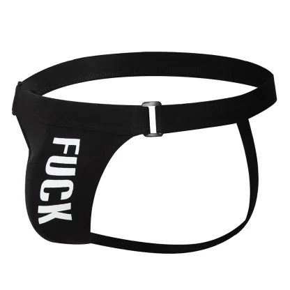 Playful Men's Buckle Strap Jockstrap - Image 5