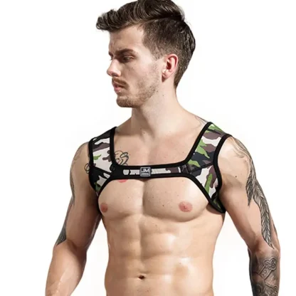 Playful Elastic Chest Harness - Image 14