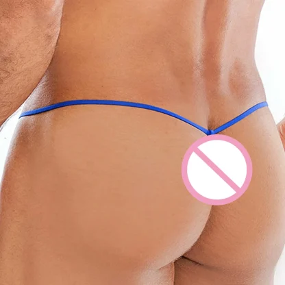 Solid Color Thin G-string - Image 7