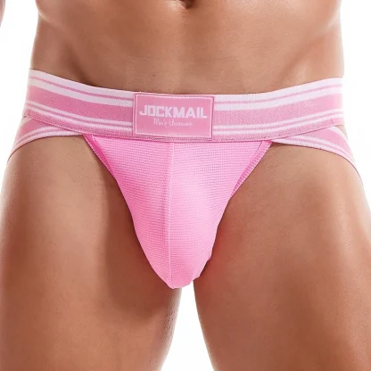 Bold Athletic Striped Jockstrap - Image 3