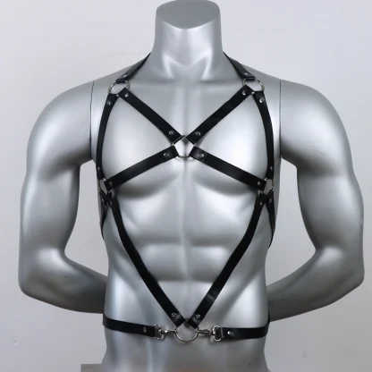 Strappy Black Body Harness - Image 5