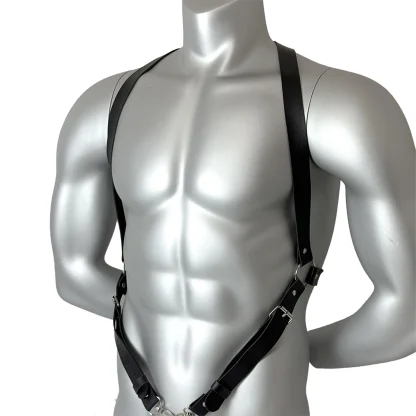 Adjustable Black Body Harness