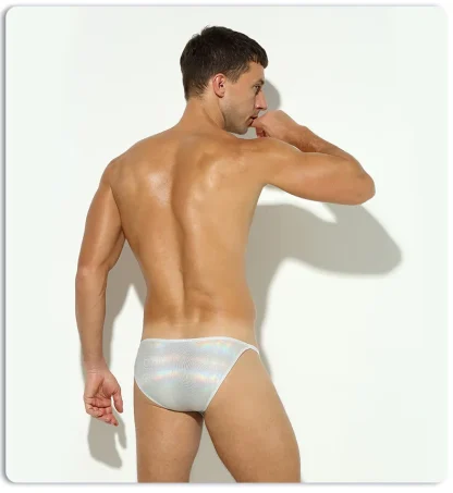 Metallic Low-rise Sexy Briefs - Image 7