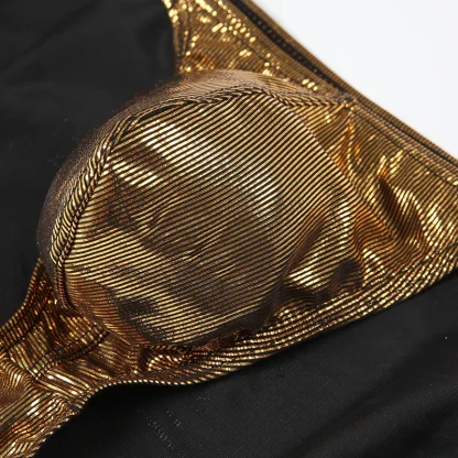 Metallic Low-rise Sexy Briefs - Image 13